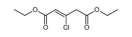 Diethyl-3-chloropent-2-endioat Structure