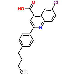 2-(4-Butylphenyl)-6-chloro-4-quinolinecarboxylic acid图片