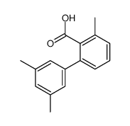 2-(3,5-dimethylphenyl)-6-methylbenzoic acid Structure