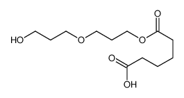 6-[3-(3-hydroxypropoxy)propoxy]-6-oxohexanoic acid结构式
