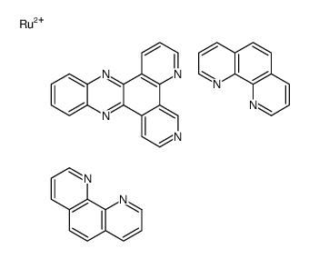 1,10-phenanthroline,quinoxalino[2,3-f][1,9]phenanthroline,ruthenium(2+) picture