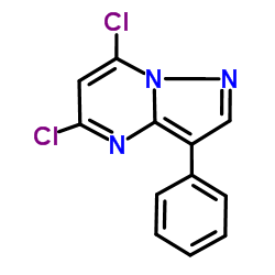5,7-Dichloro-3-phenylpyrazolo[1,5-a]pyrimidine Structure