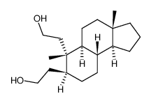 2,3-Seco-5α-androstan-2,3-diol Structure