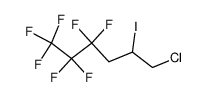 6-chloro-1,1,1,2,2,3,3-heptafluoro-5-iodo-hexane结构式