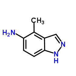 4-甲基-5-氨基吲唑结构式