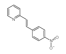 Pyridine,2-[2-(4-nitrophenyl)ethenyl]- structure