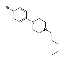 1-(4-bromophenyl)-4-pentylpiperazine结构式