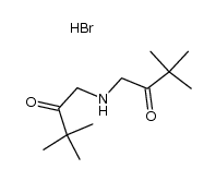 5-aza-2,2,8,8-tetramethylnonane-3,7-dione hydrobromide Structure