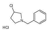 1-benzyl-3-chloropyrrolidine,hydrochloride结构式