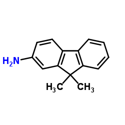 2-Amino-9,9-dimethylfluorene structure