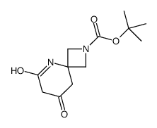 2,5-Diazaspiro[3.5]nonane-2-carboxylic acid, 6,8-dioxo-, 1,1-dimethylethyl ester Structure