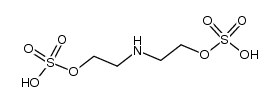 bis-(2-sulfooxy-ethyl)-amine结构式