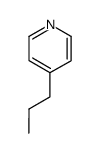 4-Propylpyridine Structure