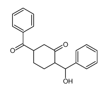 5-benzoyl-2-[hydroxy(phenyl)methyl]cyclohexan-1-one结构式