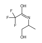 2,2,2-trifluoro-N-(1-hydroxypropan-2-yl)acetamide结构式