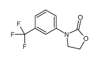 3-[3-(trifluoromethyl)phenyl]-1,3-oxazolidin-2-one Structure