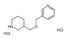 3-(Piperidin-3-ylmethoxymethyl)-pyridine dihydrochloride structure