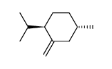 (+)-3-METHYLENE-CIS-P-MENTHANE Structure