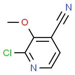 2-氯-3-甲氧基异烟腈结构式
