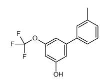 3-(3-methylphenyl)-5-(trifluoromethoxy)phenol结构式