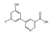 5-(3-fluoro-5-hydroxyphenyl)pyridine-3-carboxylic acid Structure