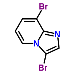 3,8-二溴咪唑并[1,2-a]吡啶结构式