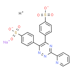 5,6-Diphenyl-3-(2-pyridyl)-1,2,4-triazine-4,4"-disulfonic acid monosodium salt hydrate picture