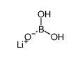 Lithium tetraborateanhydrous structure
