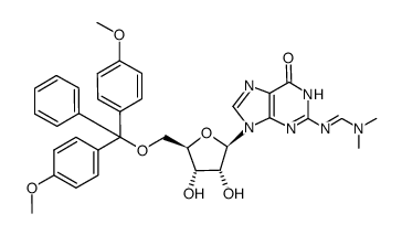 5'-DMT-DMF-rG structure