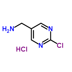 (2-氯嘧啶-5-基)甲胺盐酸盐结构式