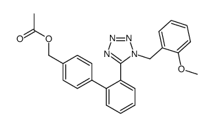 1-((2'-(1-(2-methoxybenzyl)-1H-tetrazol-5-yl)-[1,1'-biphenyl]-4-yl)oxy)propan-2-one Structure