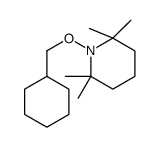 1-(cyclohexylmethoxy)-2,2,6,6-tetramethylpiperidine结构式