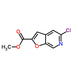 Methyl 5-chlorofuro[2,3-c]pyridine-2-carboxylate Structure