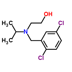 2-[(2,5-Dichlorobenzyl)(isopropyl)amino]ethanol结构式