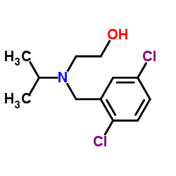 2-[(2,5-Dichlorobenzyl)(isopropyl)amino]ethanol Structure