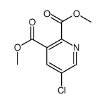 dimethyl 5-chloropyridine-2,3-dicarboxylate Structure