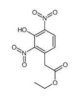 ethyl 2-(3-hydroxy-2,4-dinitrophenyl)acetate结构式