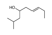 2-methylnon-6-en-4-ol Structure