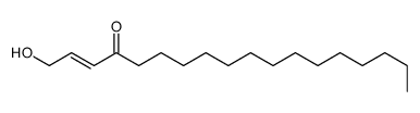 1-Hydroxy-2-octadecen-4-one结构式