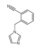 2-imidazol-1-ylmethylbenzonitrile Structure