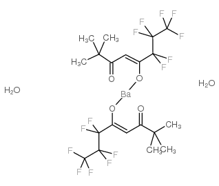 barium fod, dihydrate structure