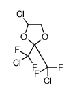 4-chloro-2,2-bis[chloro(difluoro)methyl]-1,3-dioxolane Structure