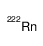 radon-222 atom Structure