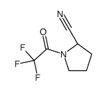 2-Pyrrolidinecarbonitrile, 1-(trifluoroacetyl)-, (S)- (9CI) Structure