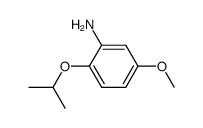 2-Isopropoxy-5-methoxyaniline结构式