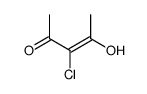 3-chloro-pentane-2,4-dione 2-enol tautomer Structure