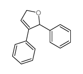 Furan,2,5-dihydro-2,3-diphenyl-结构式