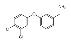 3-(3,4-DICHLOROPHENOXY)BENZYLAMINE Structure