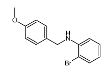 2-Bromo-N-(4-methoxybenzyl)aniline structure