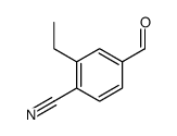 Benzonitrile, 2-ethyl-4-formyl- (9CI) structure